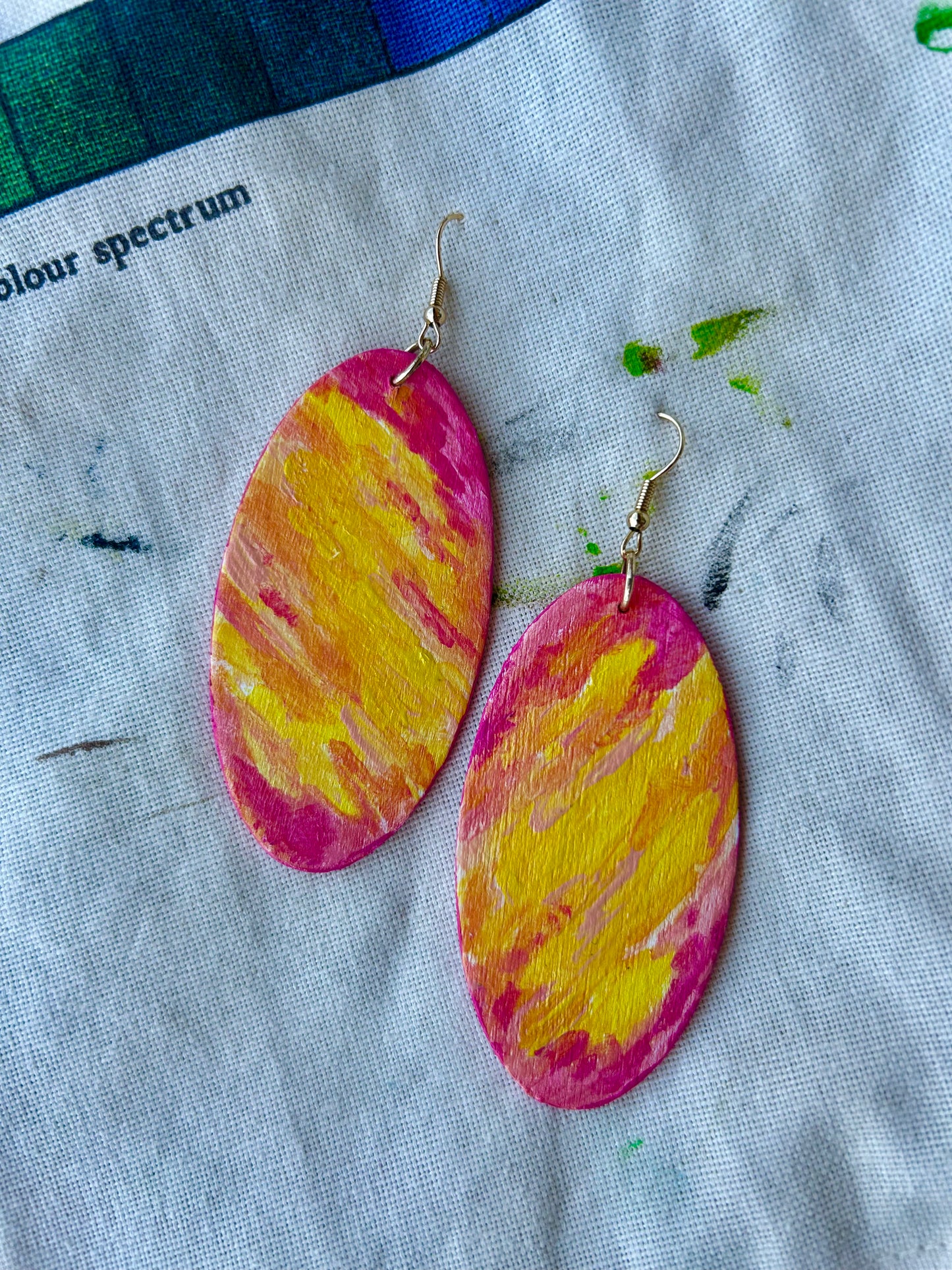 Azura Hand-Painted Earrings
