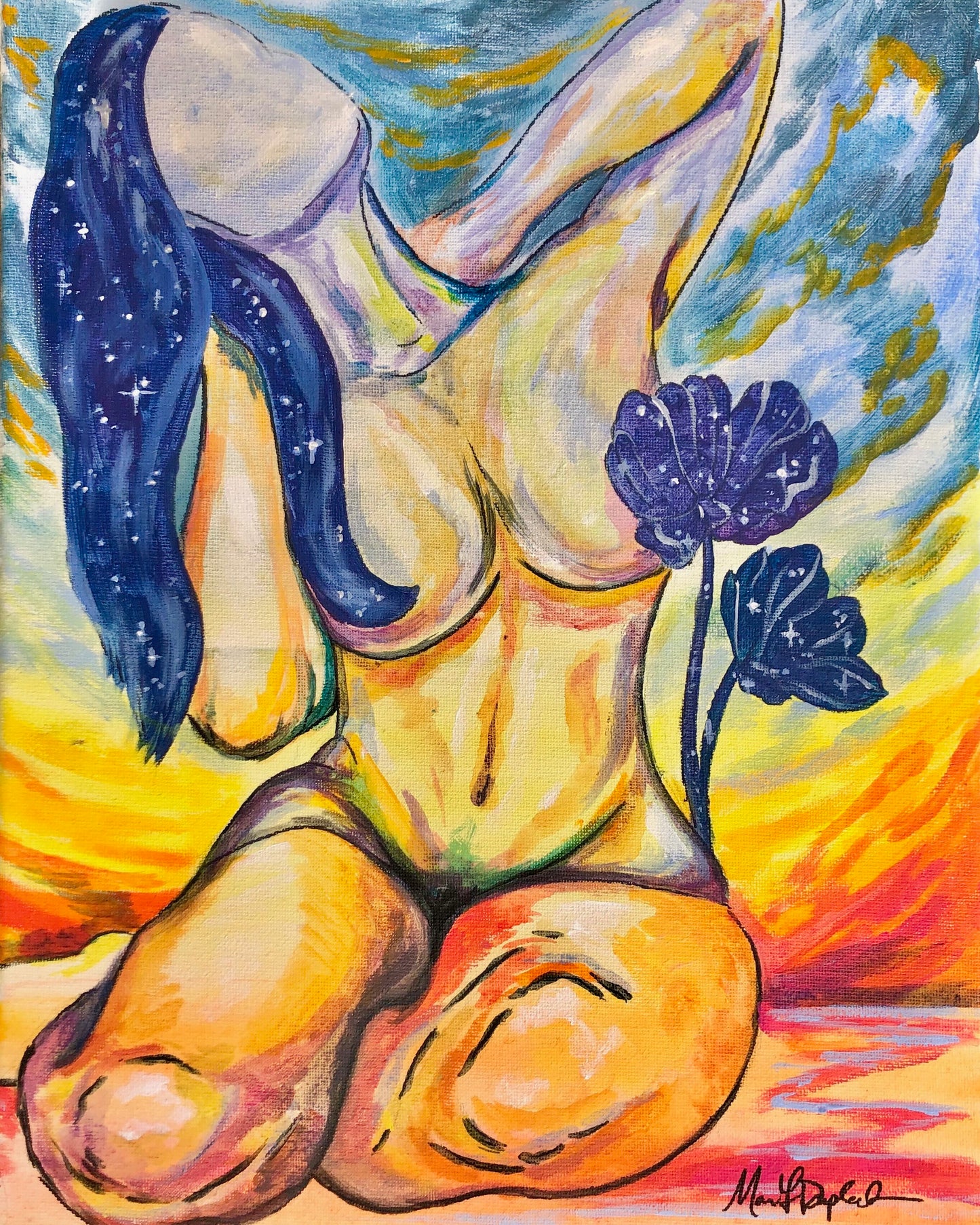 HERizon Sky Art Print