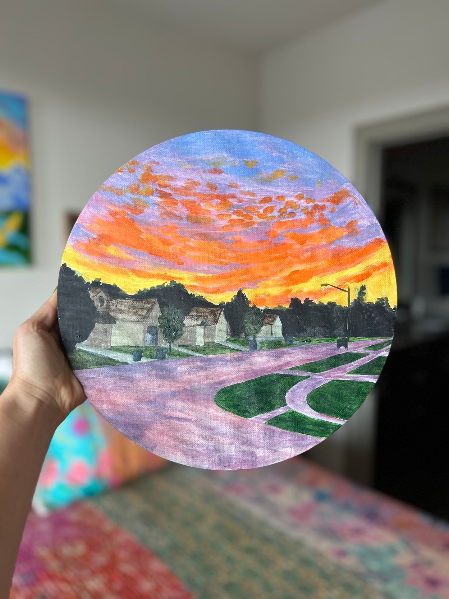Sunday Scaries Original Painting