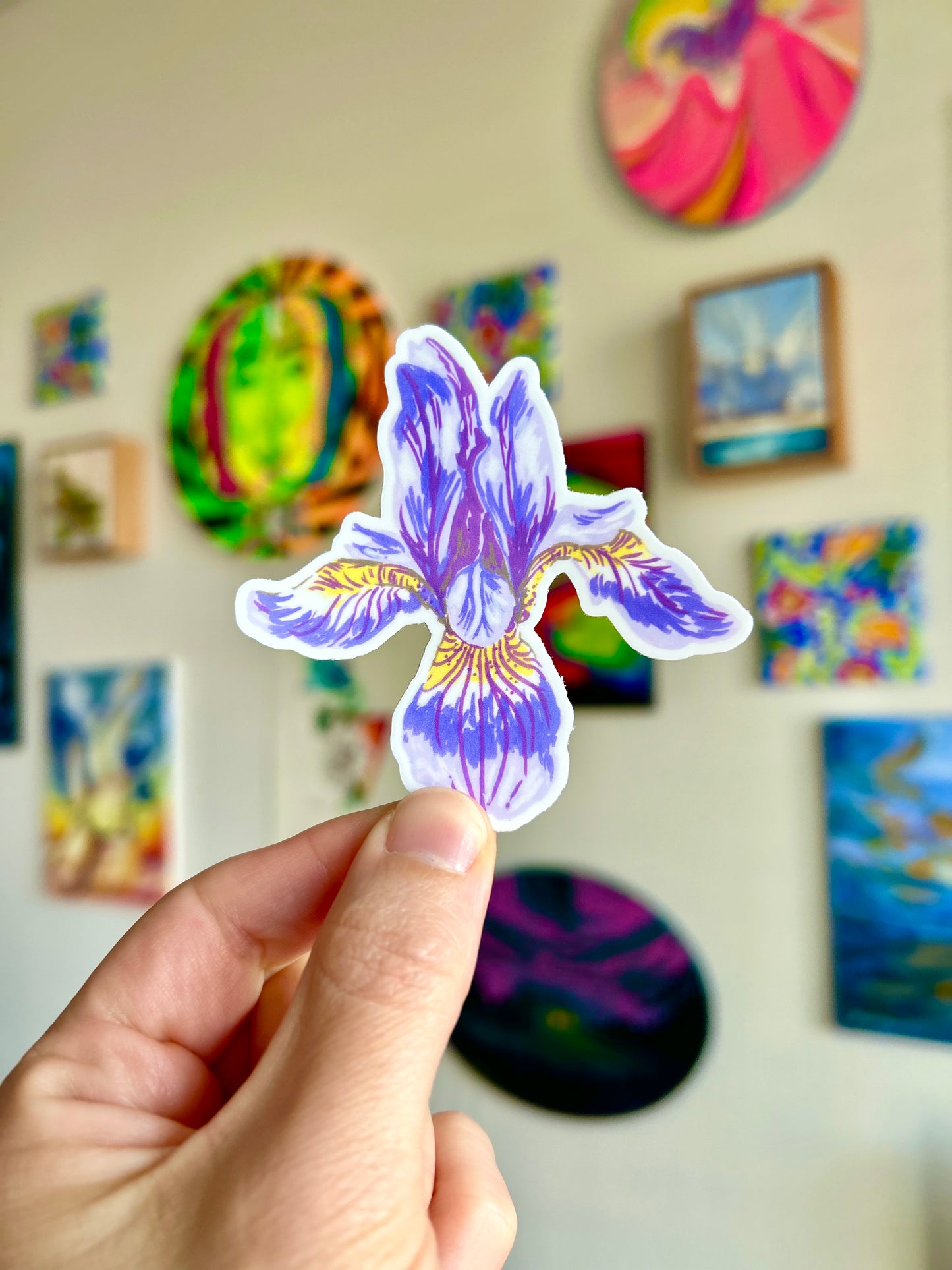 Iris Sticker