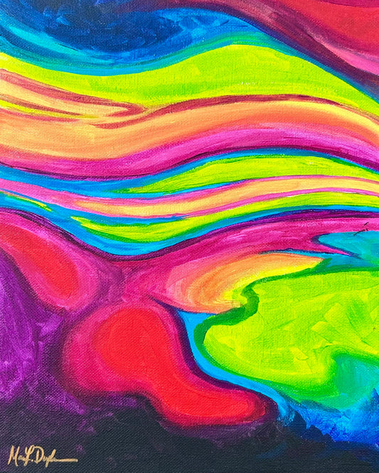Abstract Sky Art Print