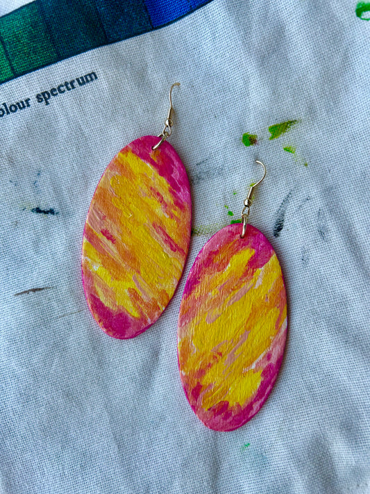 Azura Hand-Painted Earrings