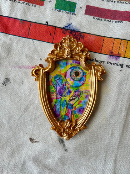 Flow State Miniature Art Magnet