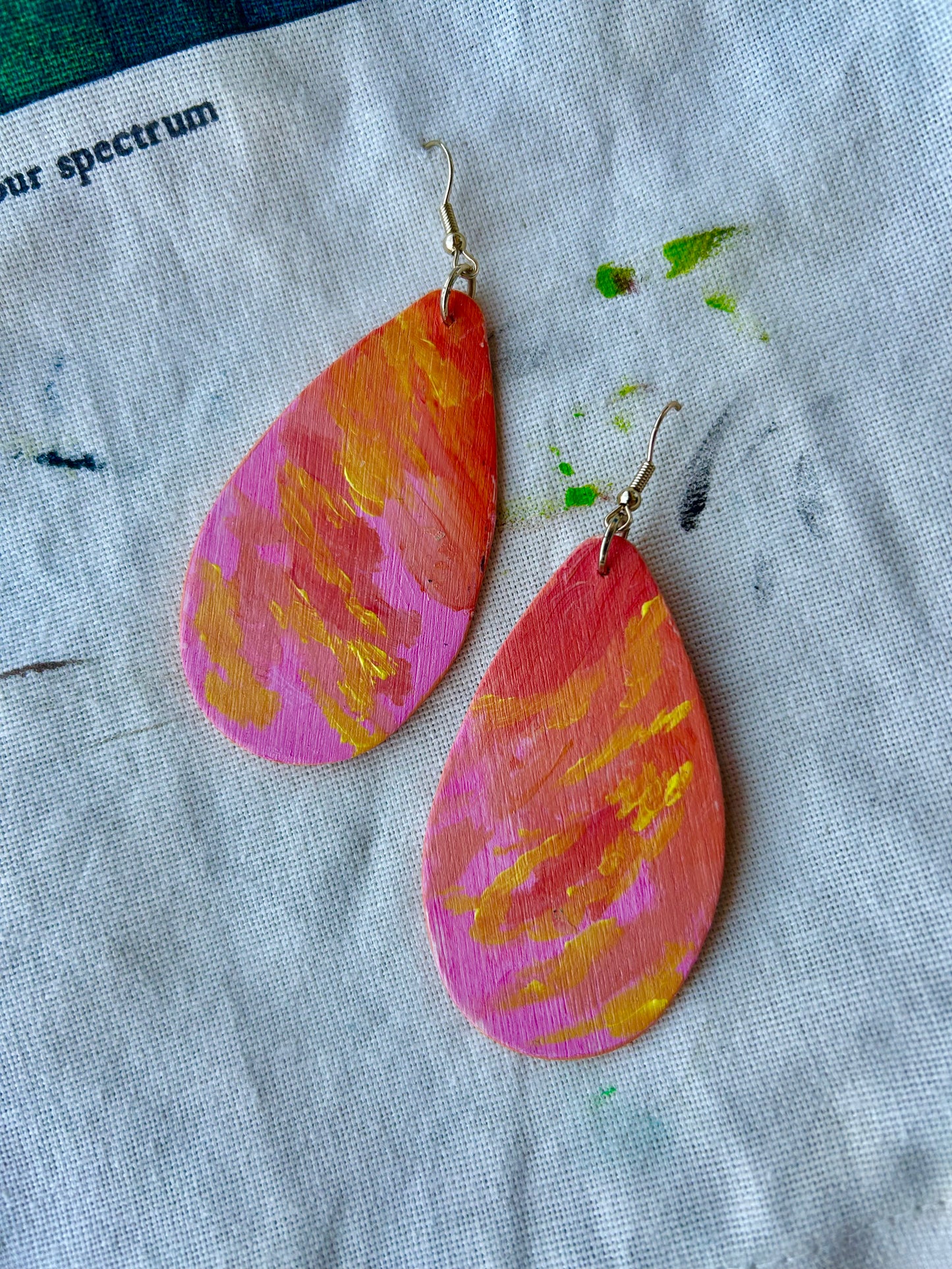 Gagan Hand-Painted Earrings