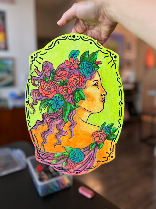 Cameo Disco Original Painting