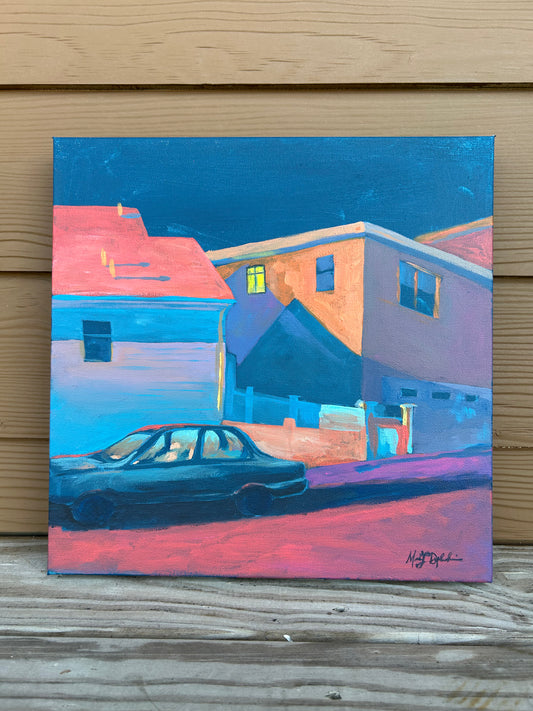 Orange Light Original Painting