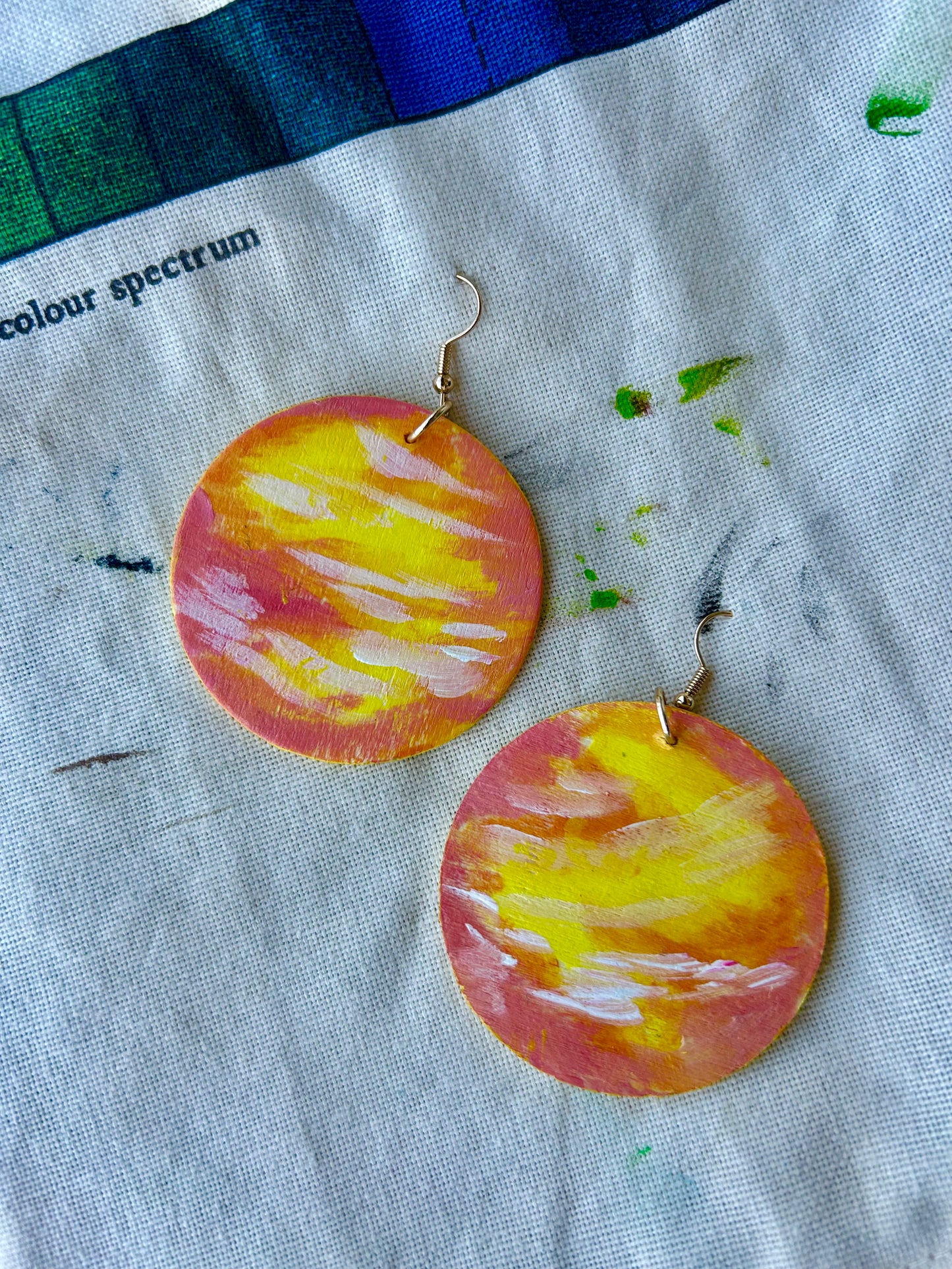 Kailani Hand-Painted Earrings