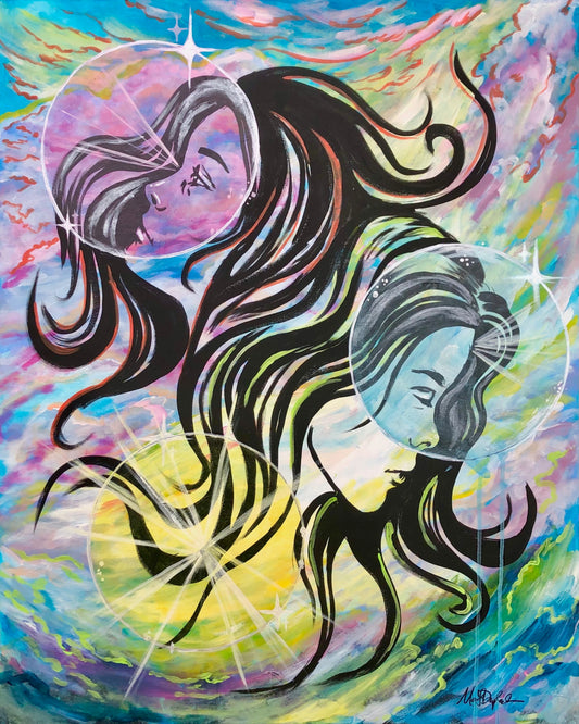 Seeing is Believing is Feeling Art Print